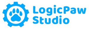 LogicPawStudio Logo LogicPaw Studio logo
